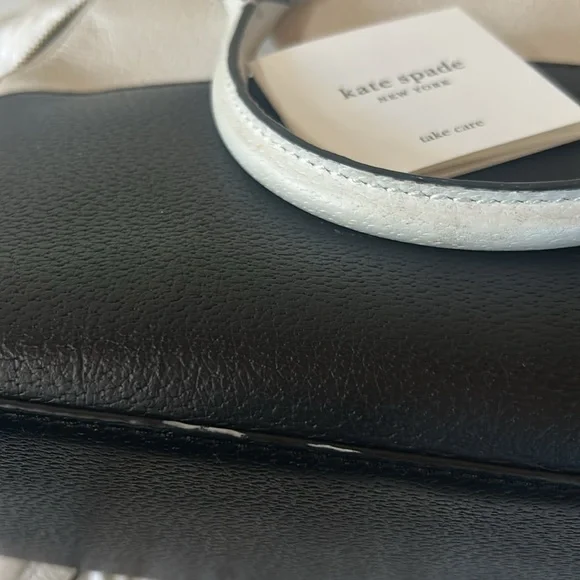 Kate Spade New York Grove Street Carli Satchel Bag Purse Black